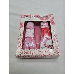CRYSTAL WATERS- VANILLA and PEONY Scented Hand Lotion Cream - SET OF 2 New